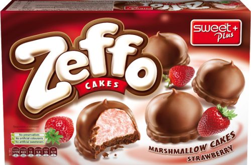 Zeffo epres pillecukor habcsók tejcsokoládés bevonattal 150g -12db/karton