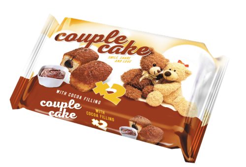Couple cake kakaókrémmel töltött piskóta muffin 55g