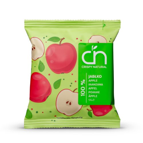 Crispy Natural 100% szárított alma szeletek 18g