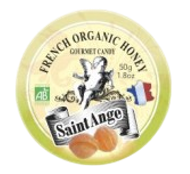 Saint Age mézes narancsos biocukorkák 50 g